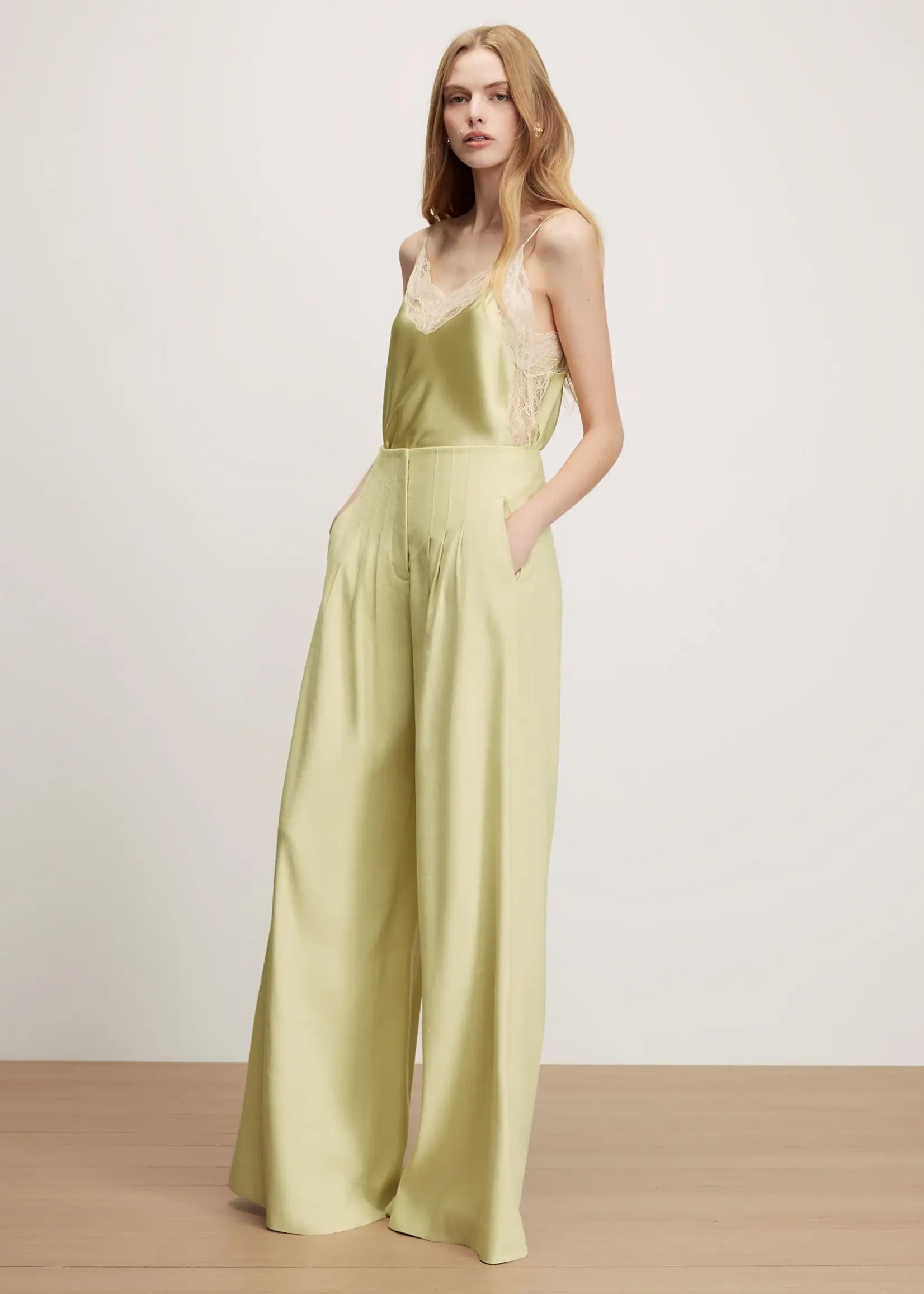 Veronica Beard Johanan Stretch-Silk Camisole