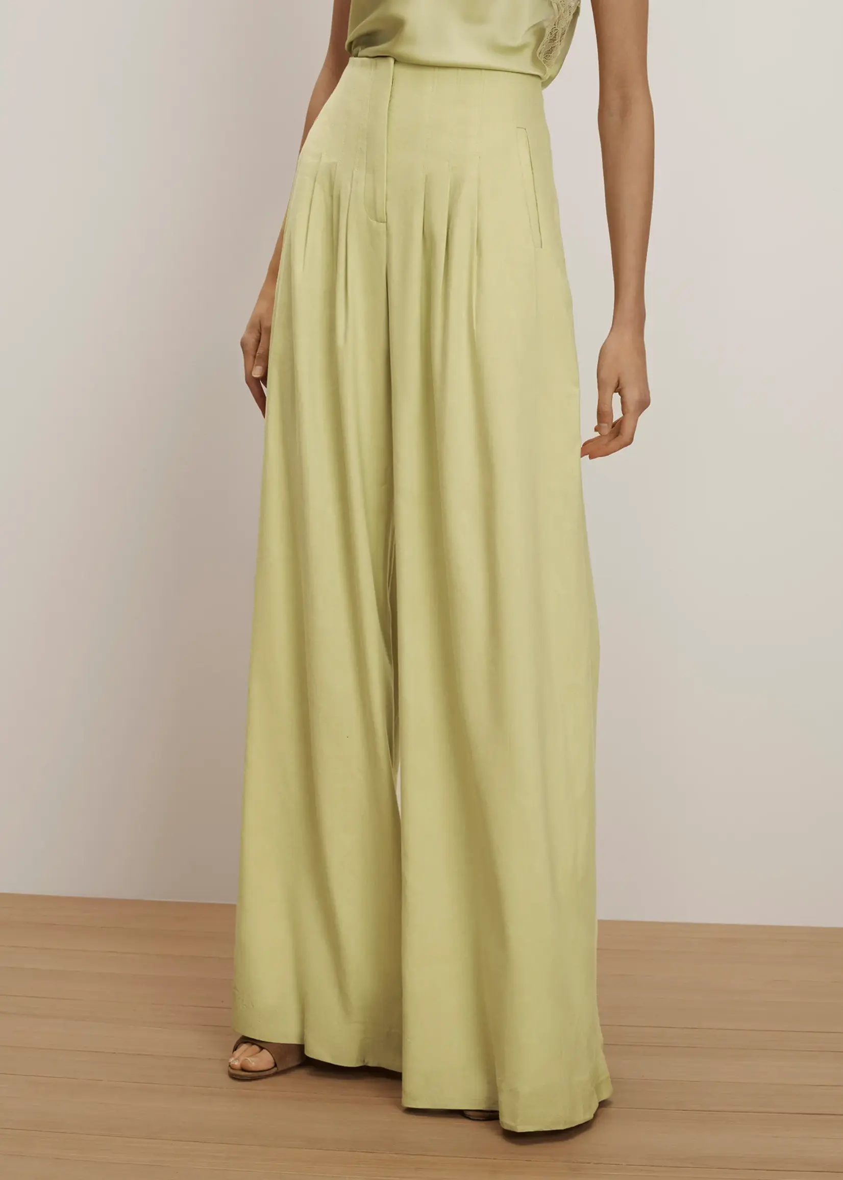 Veronica Beard Hoyt Wide-Leg Pant