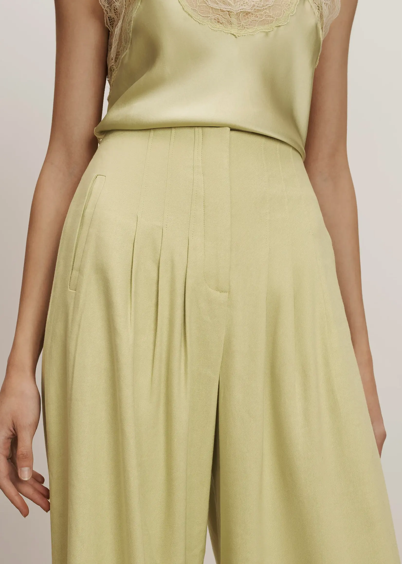 Veronica Beard Hoyt Wide-Leg Pant