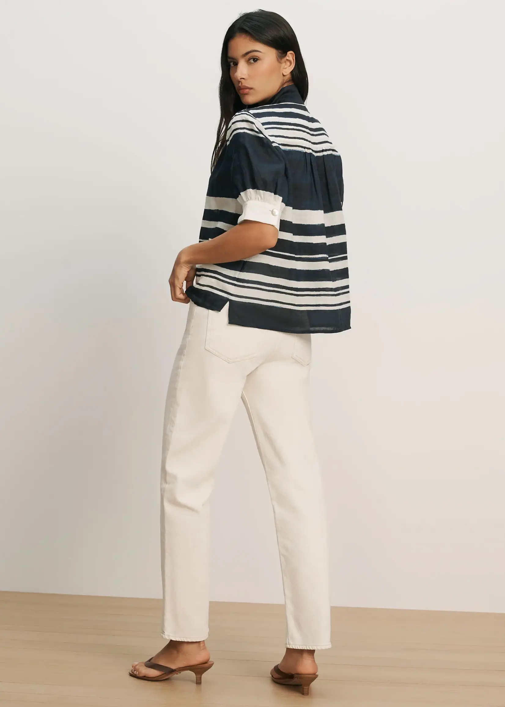 Veronica Beard Hollandale Button-Down Shirt