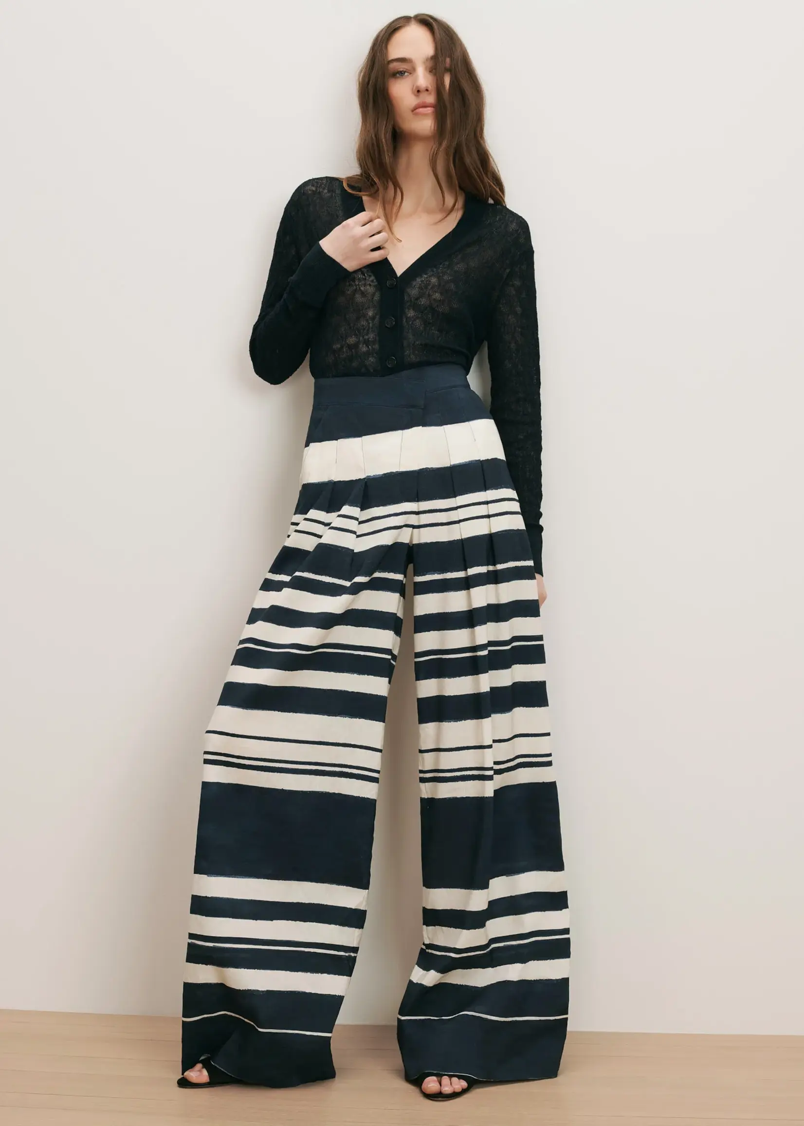 Veronica Beard Ingraham Linen Cardigan