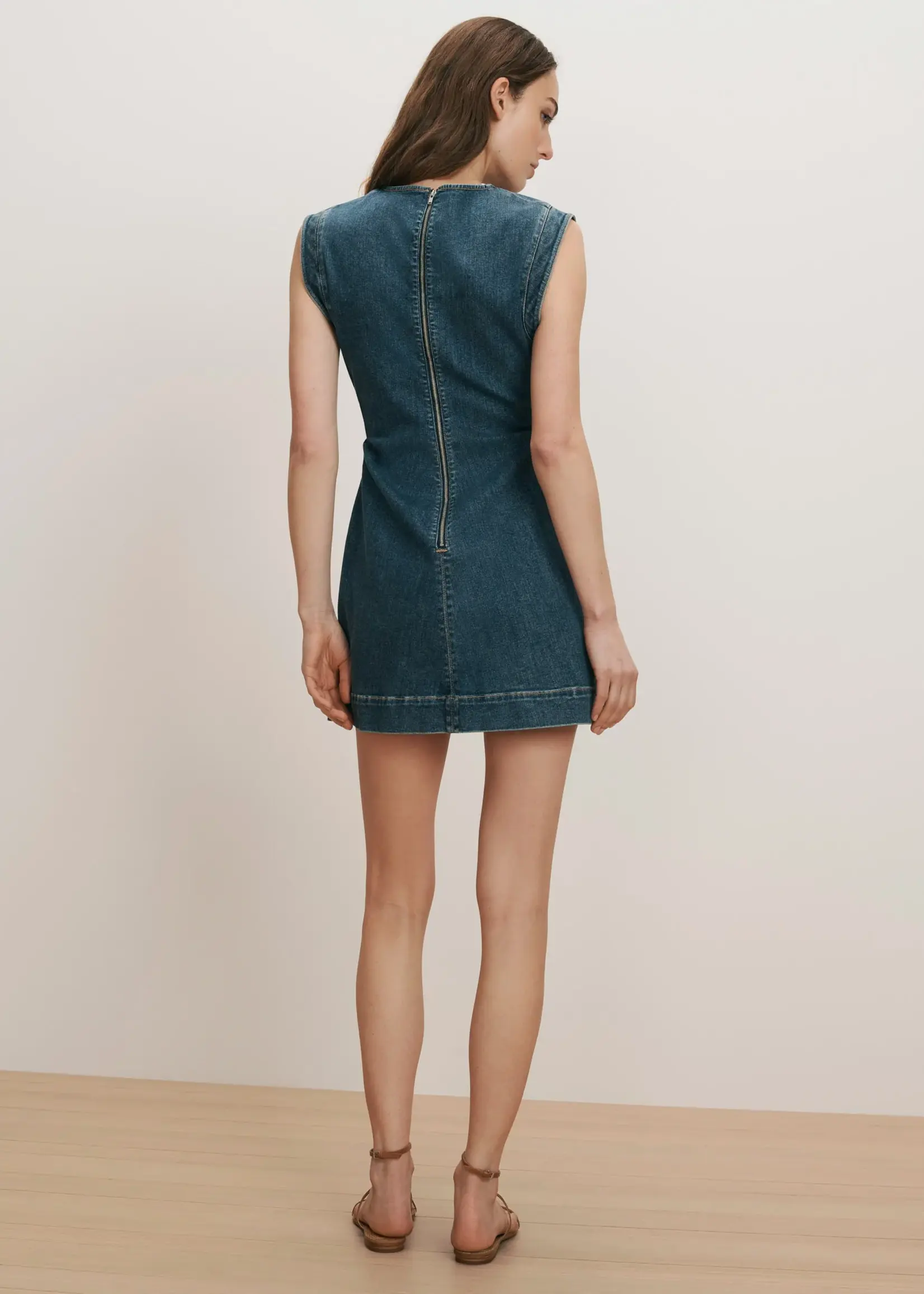 Veronica Beard Imara Denim Mini Dress