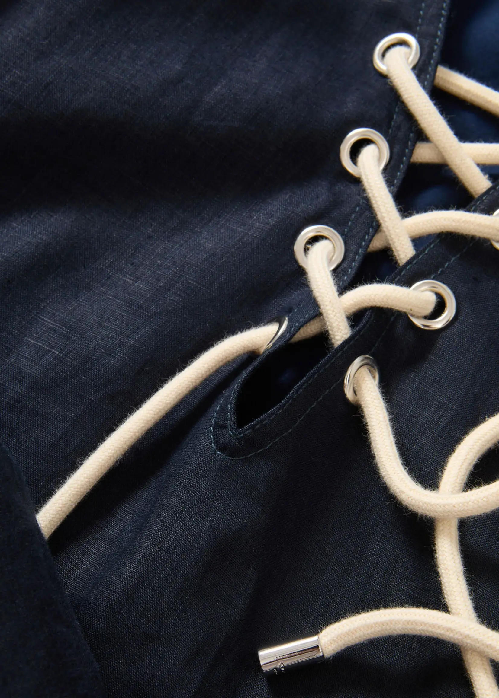 Veronica Beard Treena Linen Mini Dress