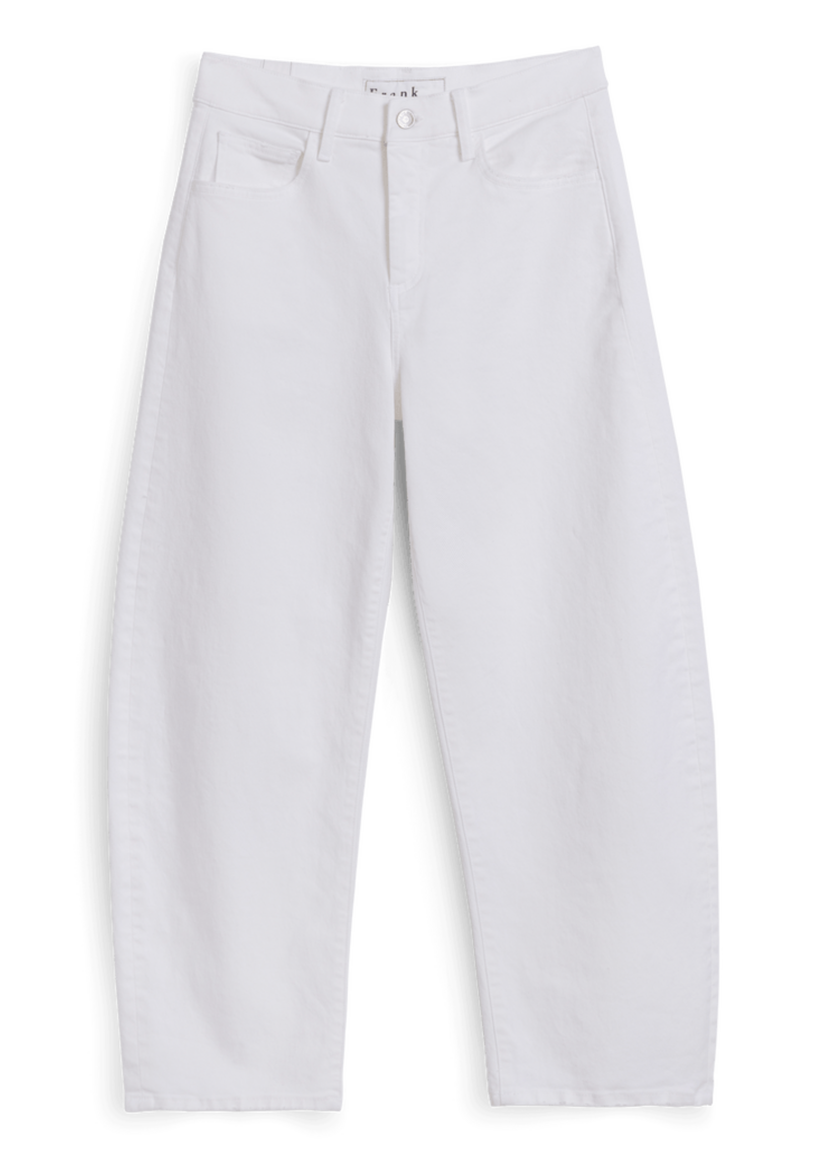 Frank & Eileen Brennan Barrel Jean- White Denim