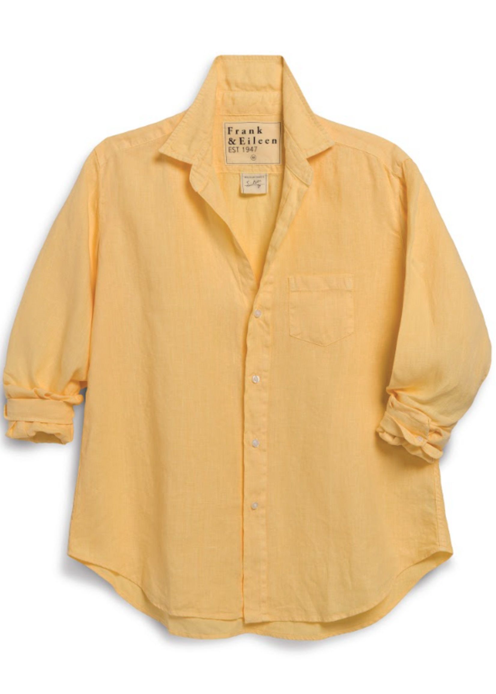 Frank & Eileen Eileen Relaxed Button-Up- Sunshine Linen SULN