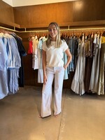 Frank & Eileen West Village- The Italian Wide Leg Chino