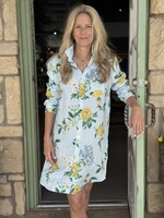 Frank & Eileen Mary Classic Shirtdress- Summer Scatter
