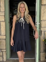Veronica Beard Treena Linen Mini Dress