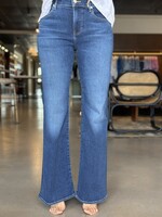 Veronica Beard Crosbie Mid-Rise Wide Leg Jean