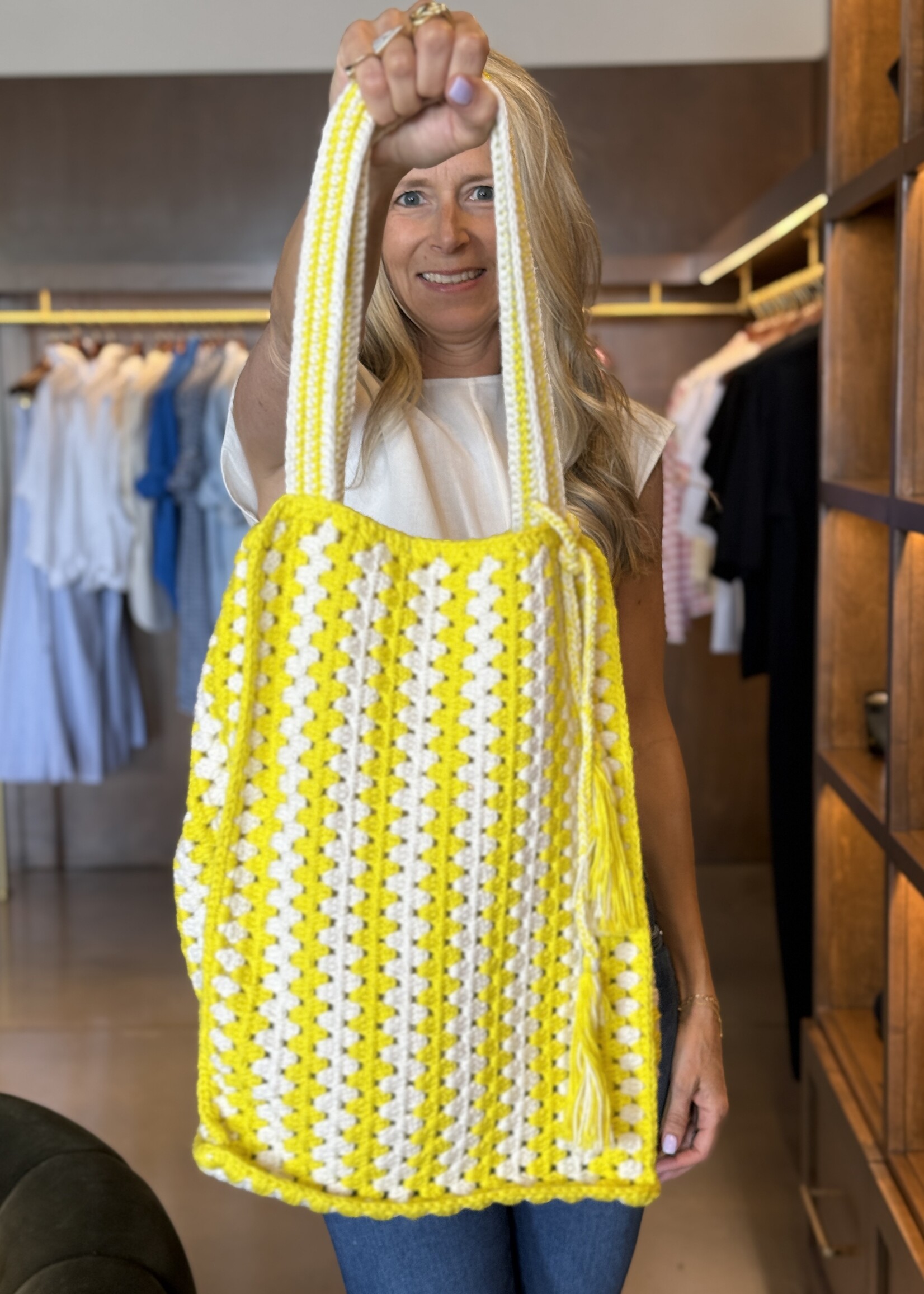 Eleven Six Vera Crochet Tote Bag