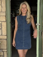 Veronica Beard Imara Denim Mini Dress