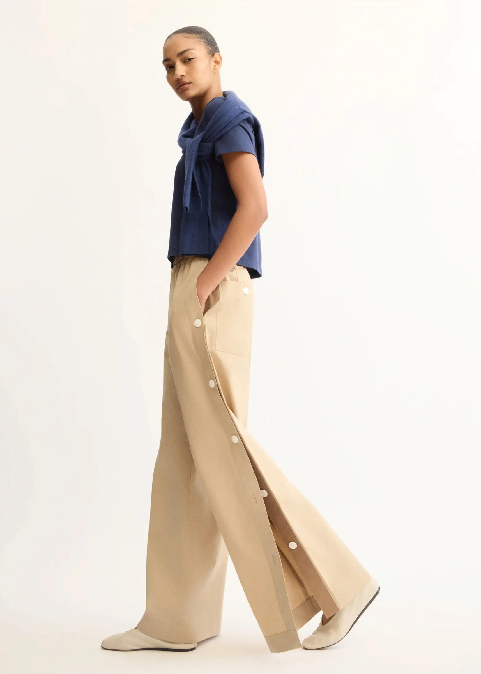 Arlo Mott Baxter Side Button Pants