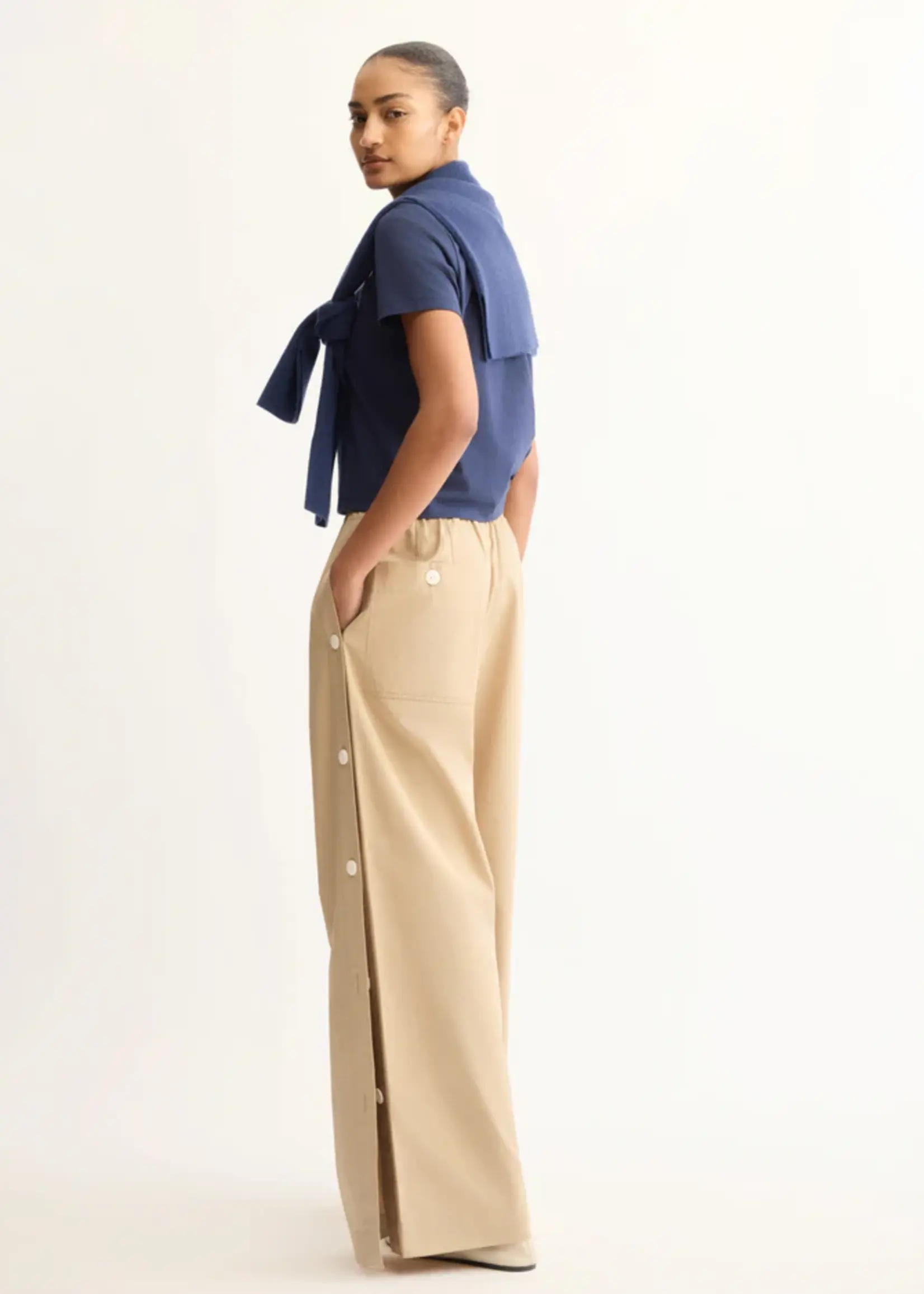 Arlo Mott Baxter Side Button Pants