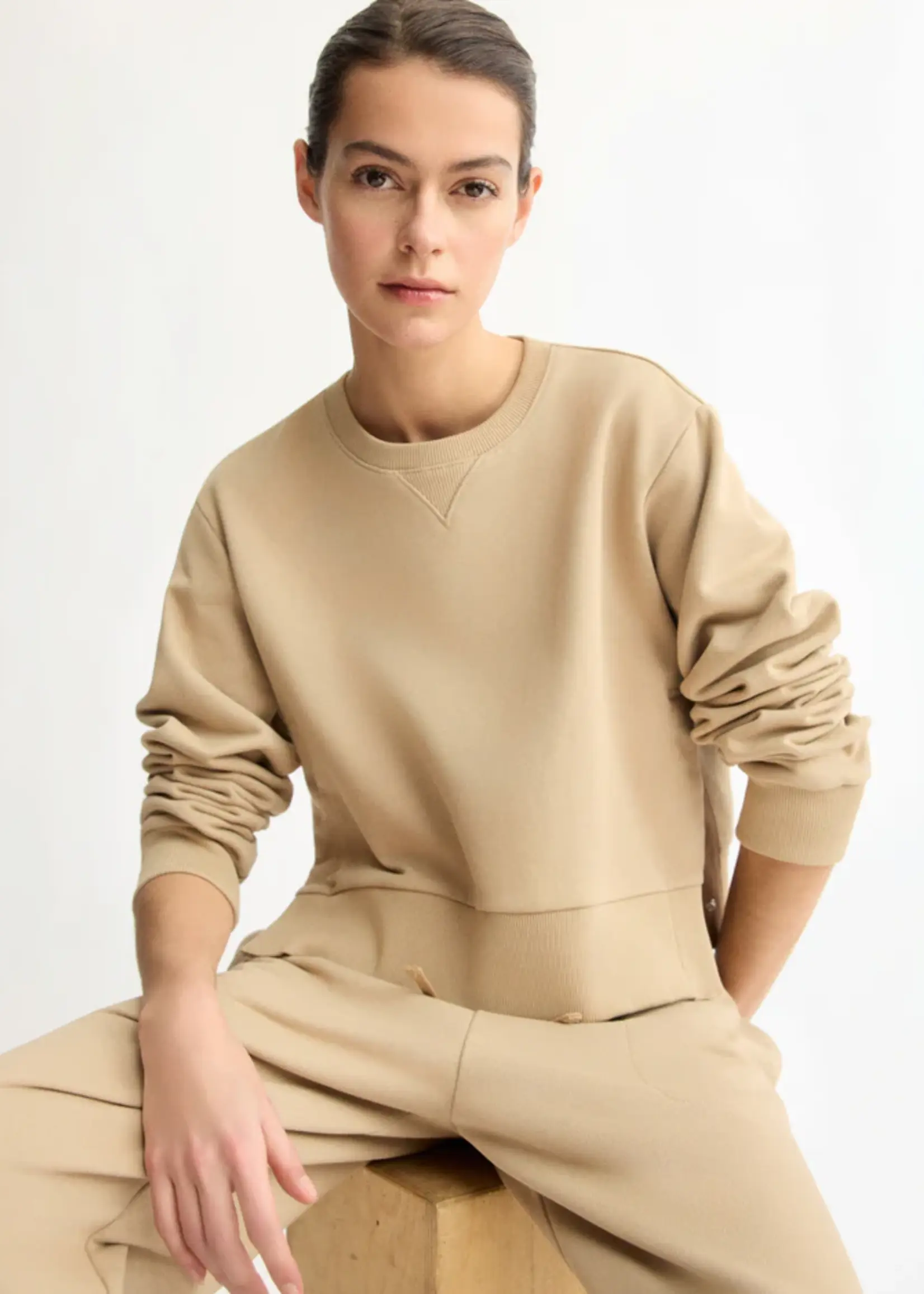 Arlo Mott Kent Crew Neck with Snaps