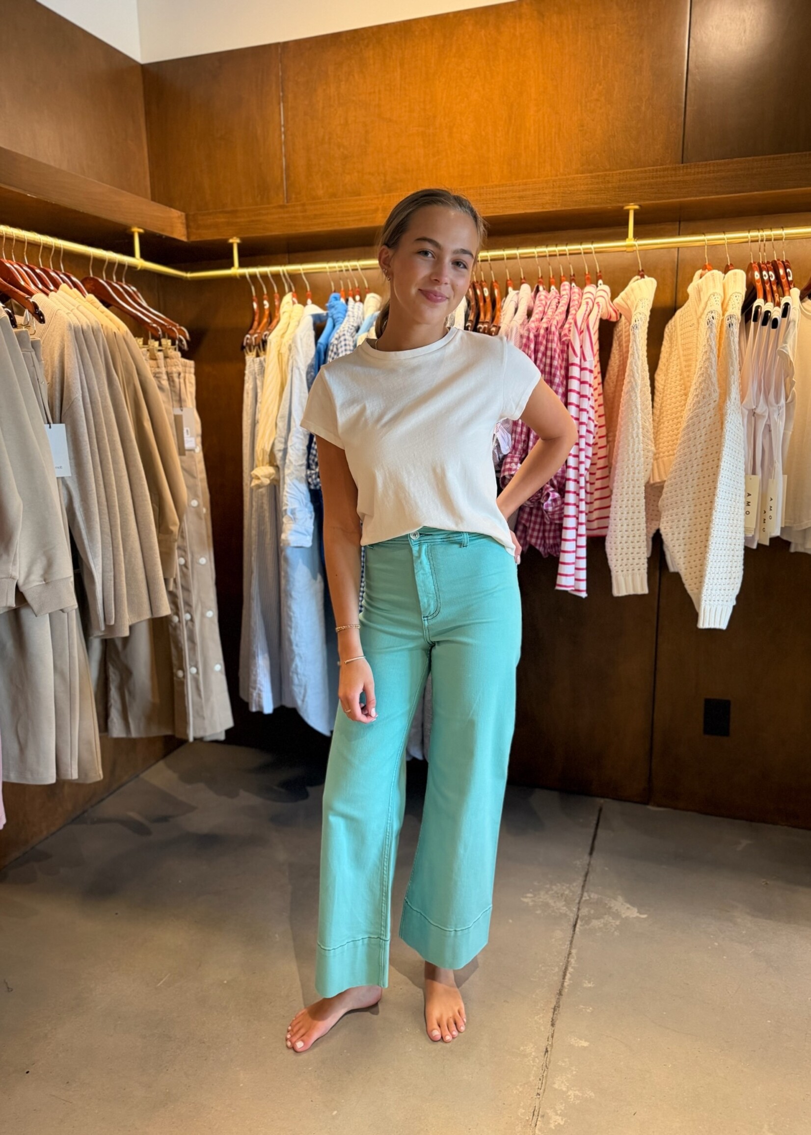 Love Binetti Costa Pant- Ocean
