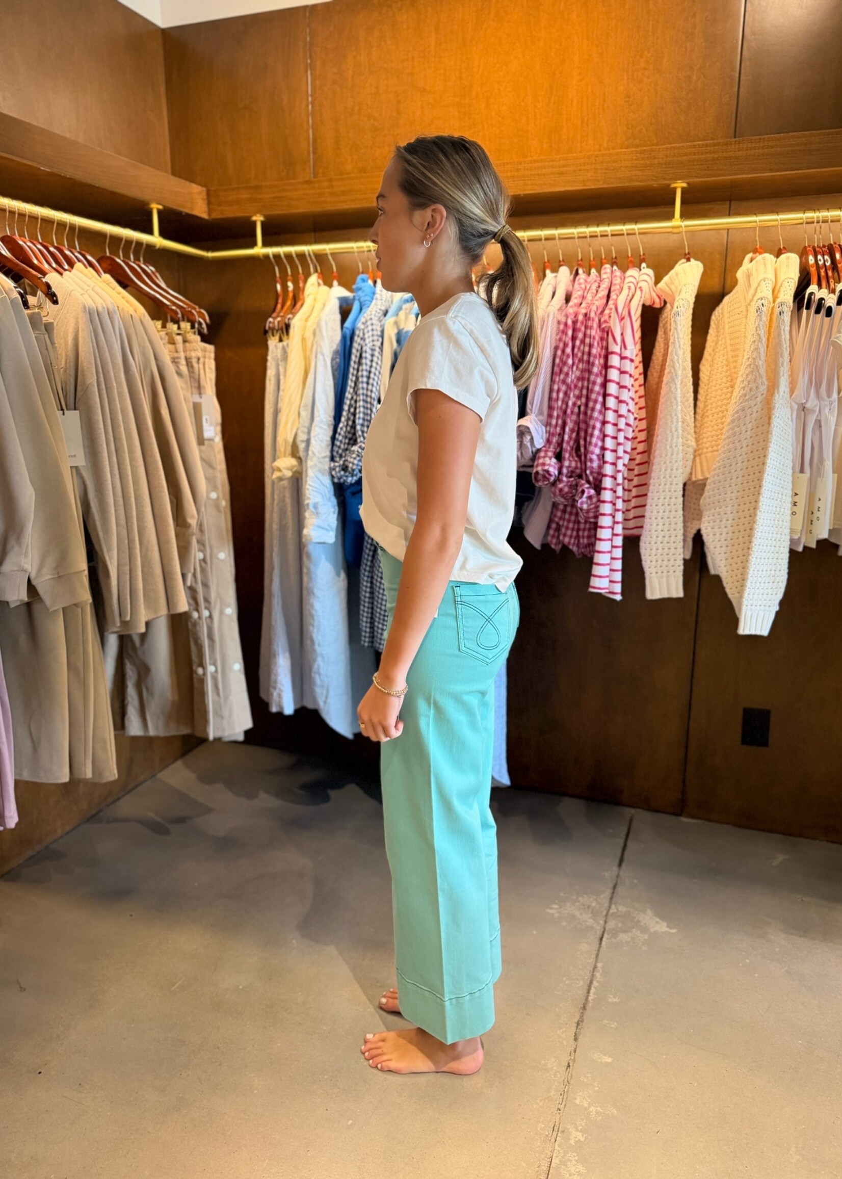 Love Binetti Costa Pant- Ocean