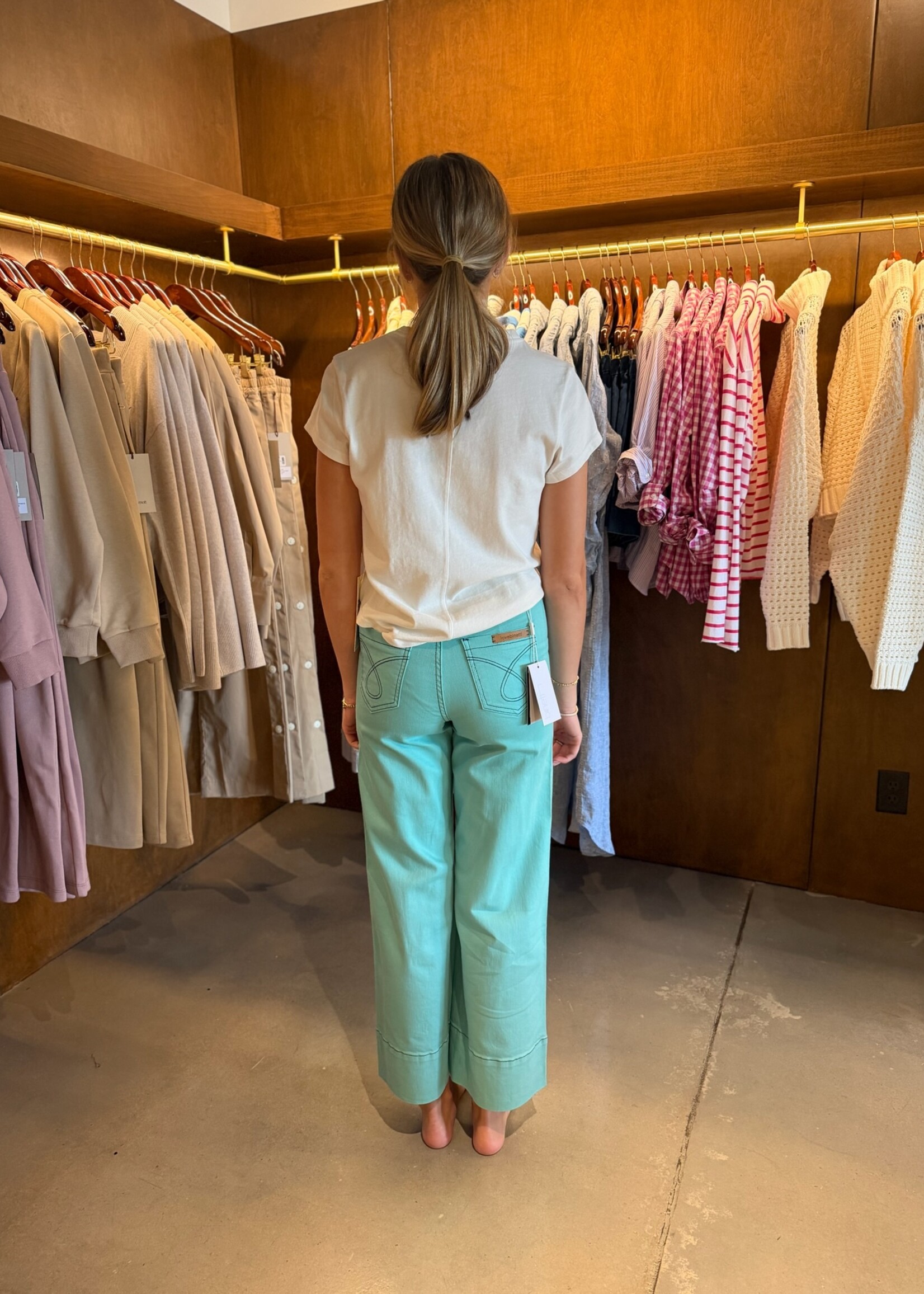 Love Binetti Costa Pant- Ocean