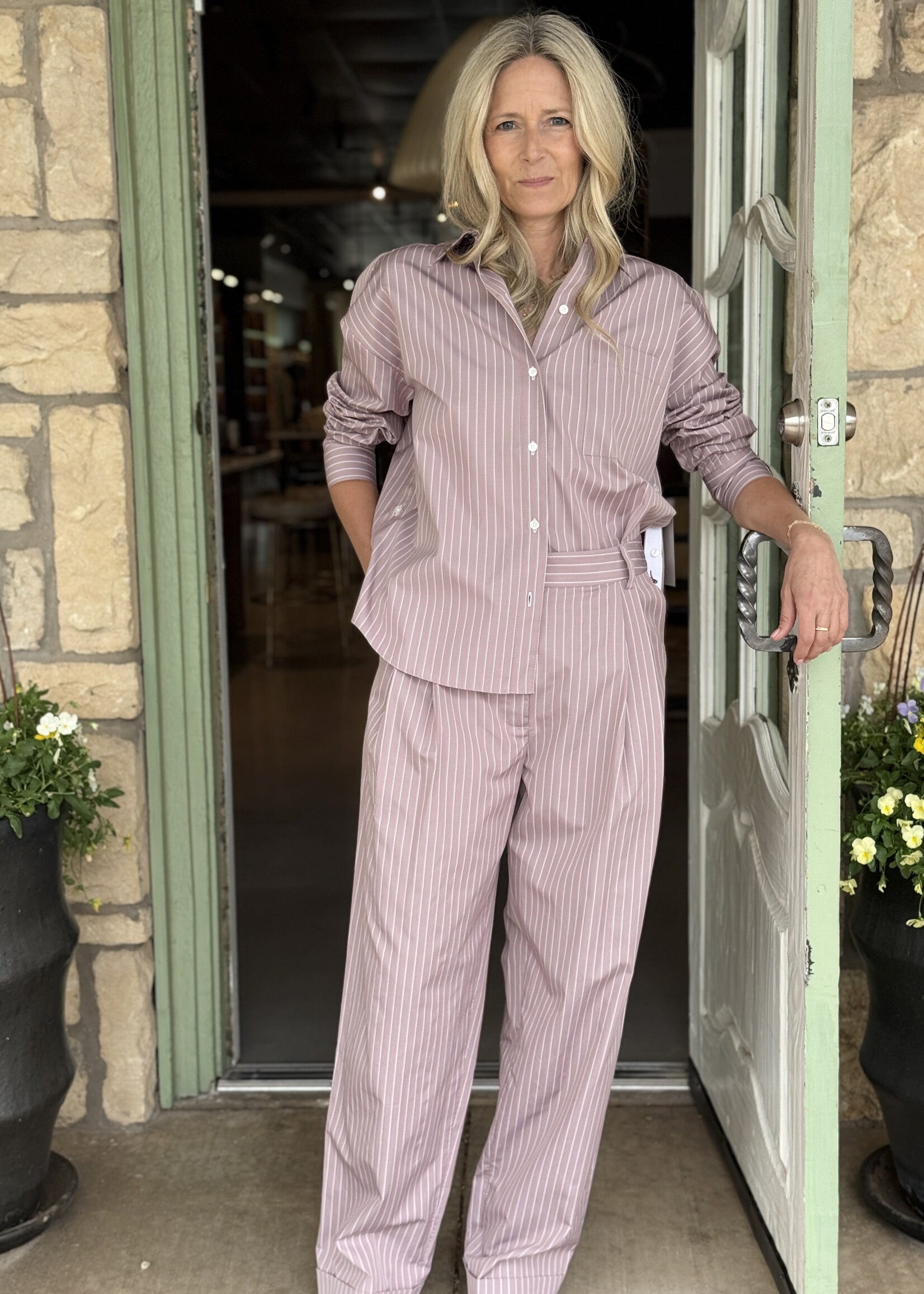 Arlo Mott Spencer Pleated Pants