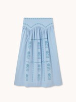 Tiny Big Sister Flowers Skirt