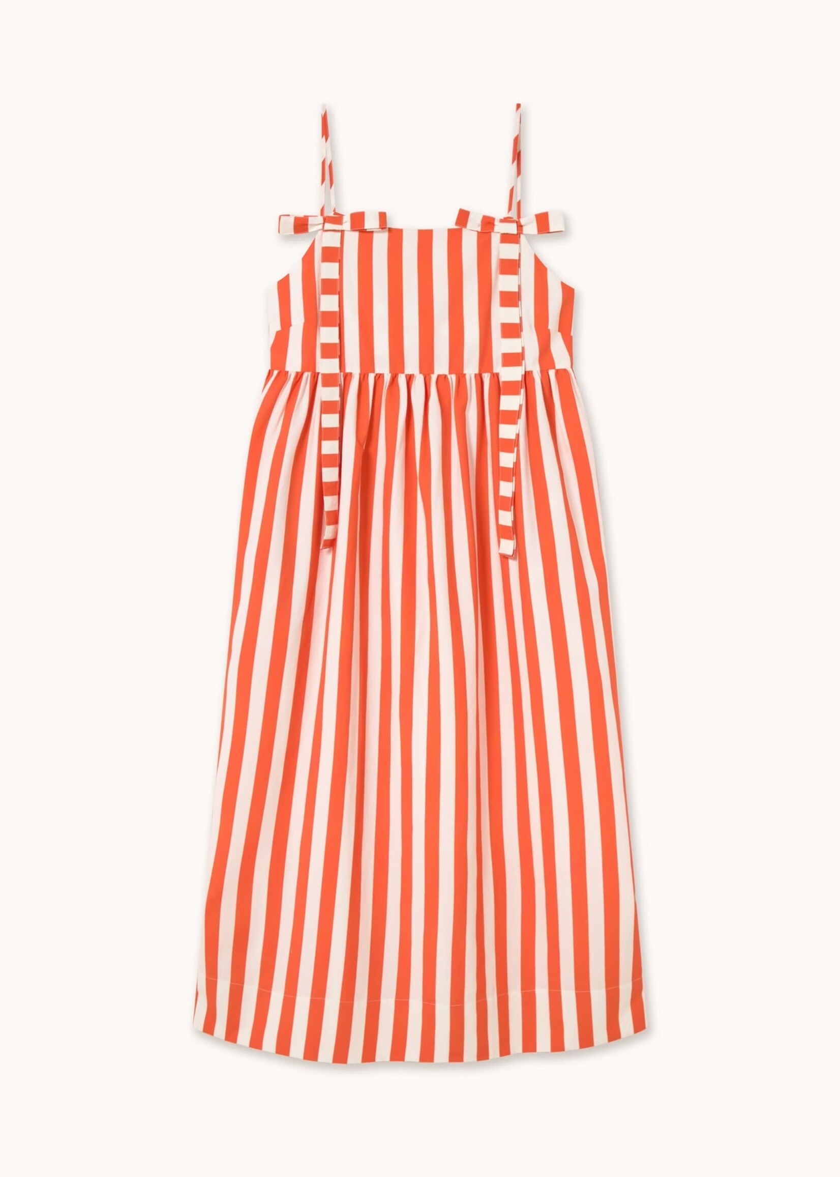Tiny Big Sister Striped Bows Dress