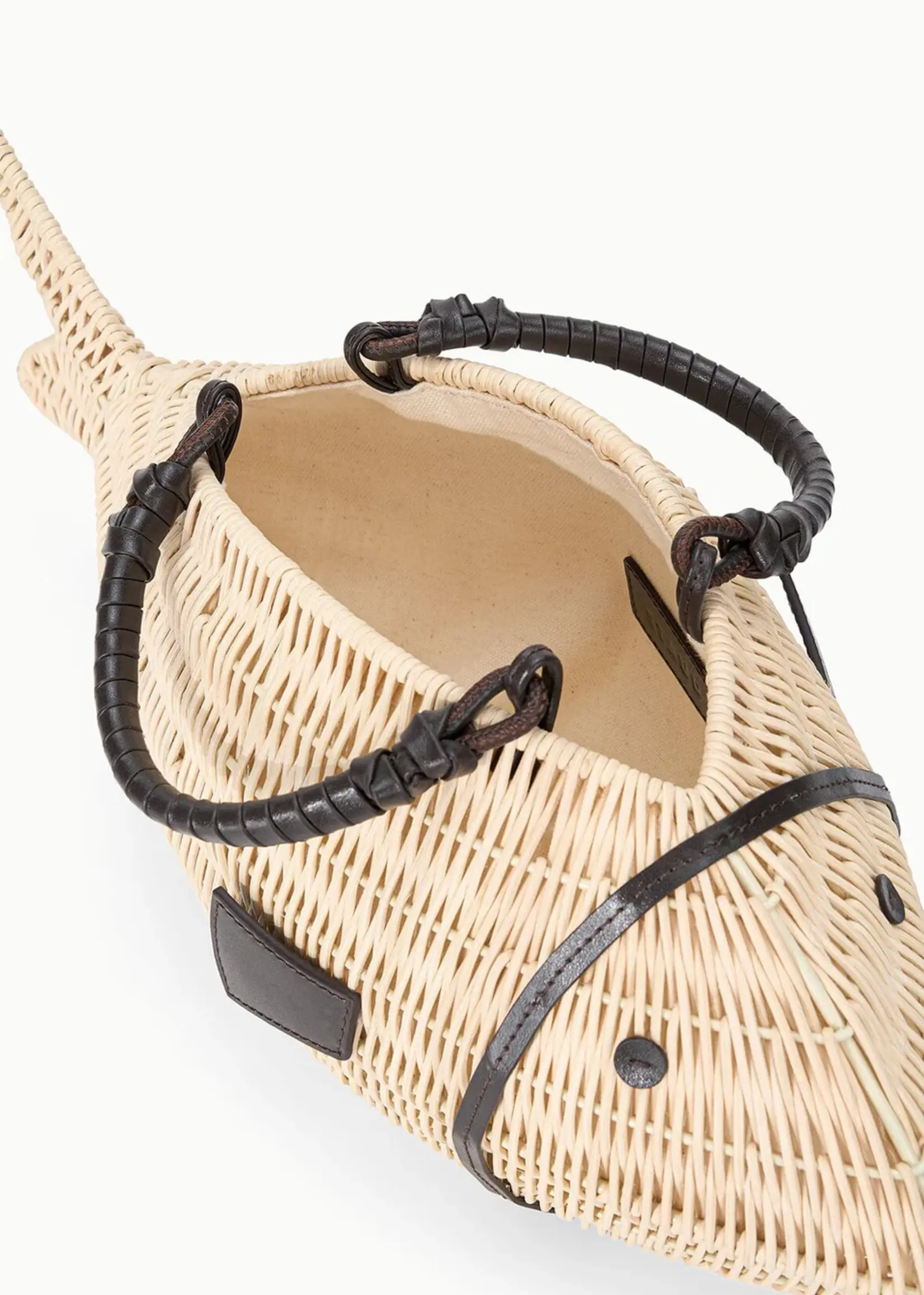Staud Cleo Fish Tote- Natural