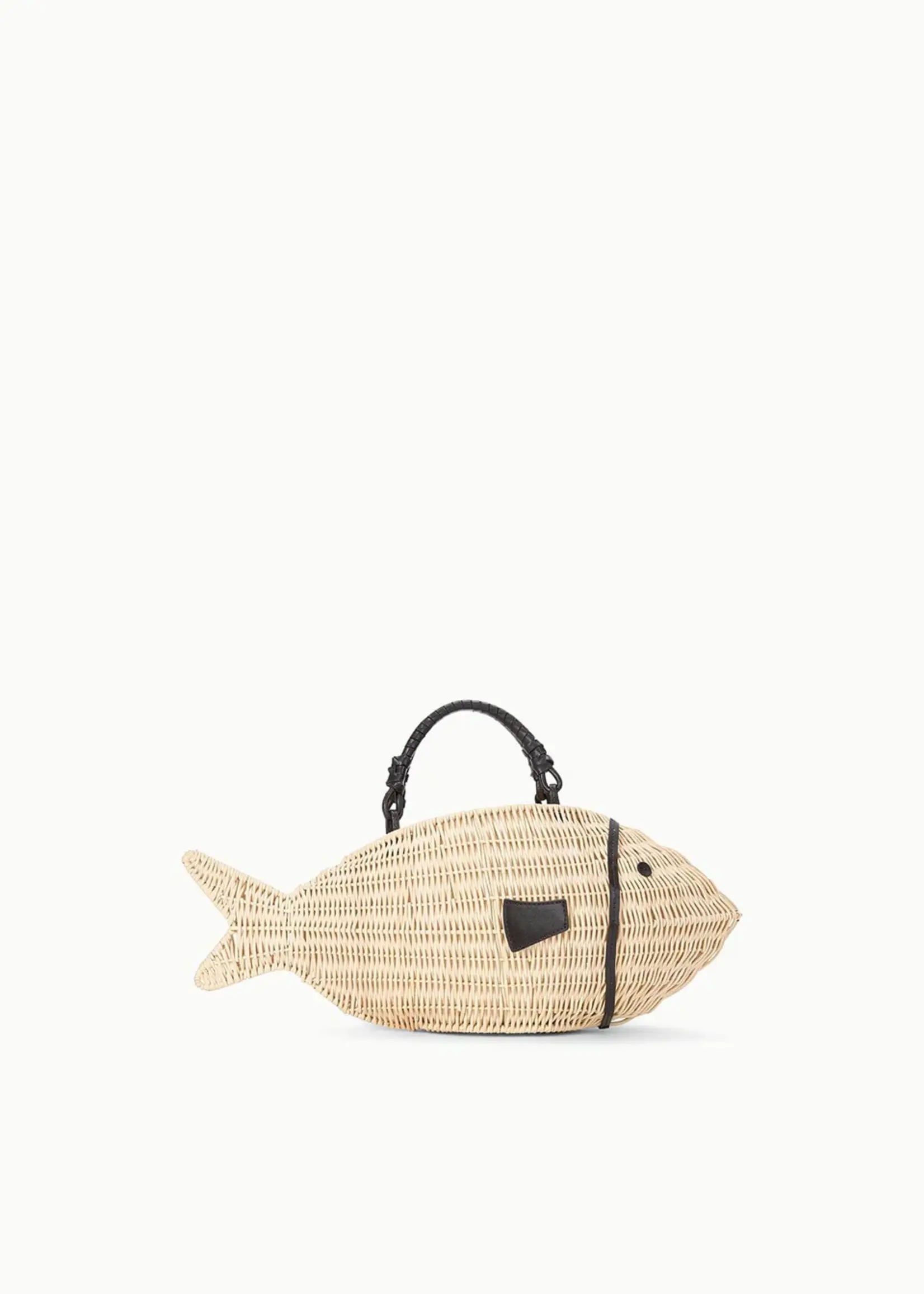 Staud Cleo Fish Tote- Natural
