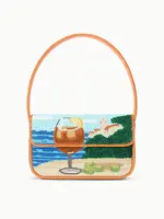Staud Tommy Beaded Bag - Summer Spritz