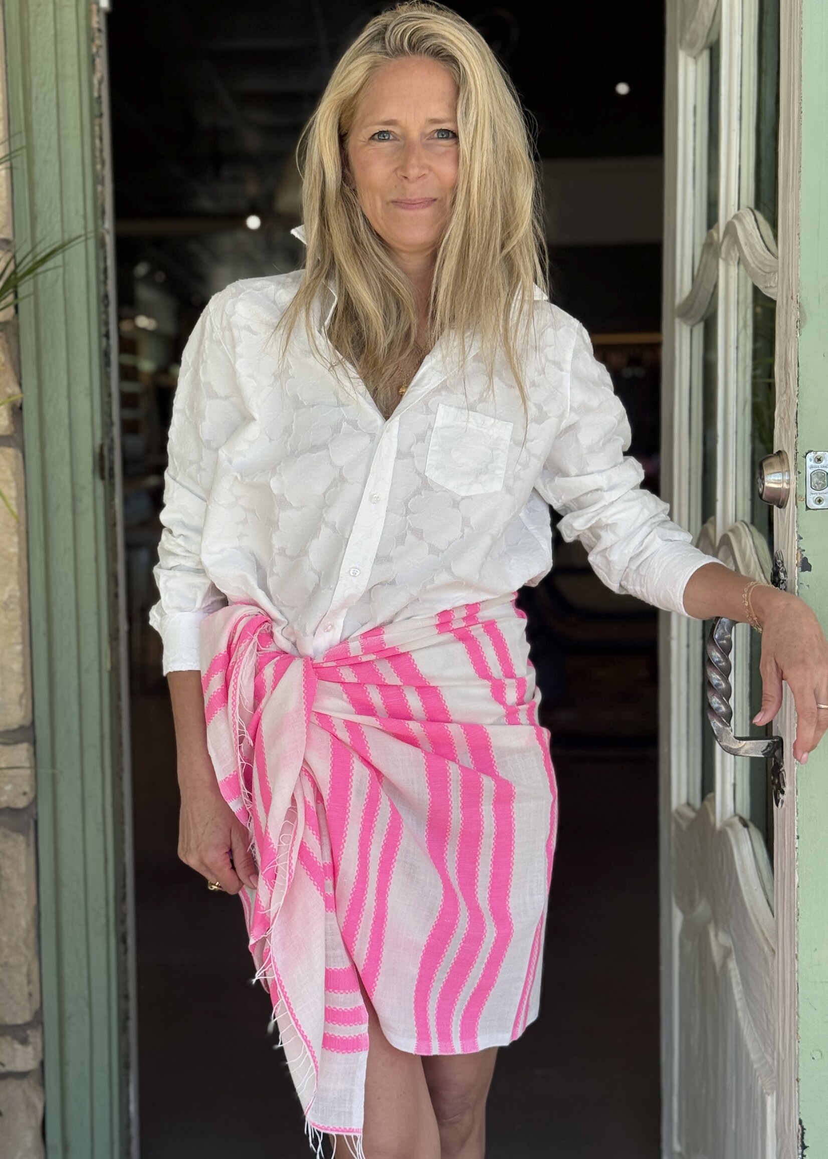 Lema Sarong- Zefeni Fuchsia