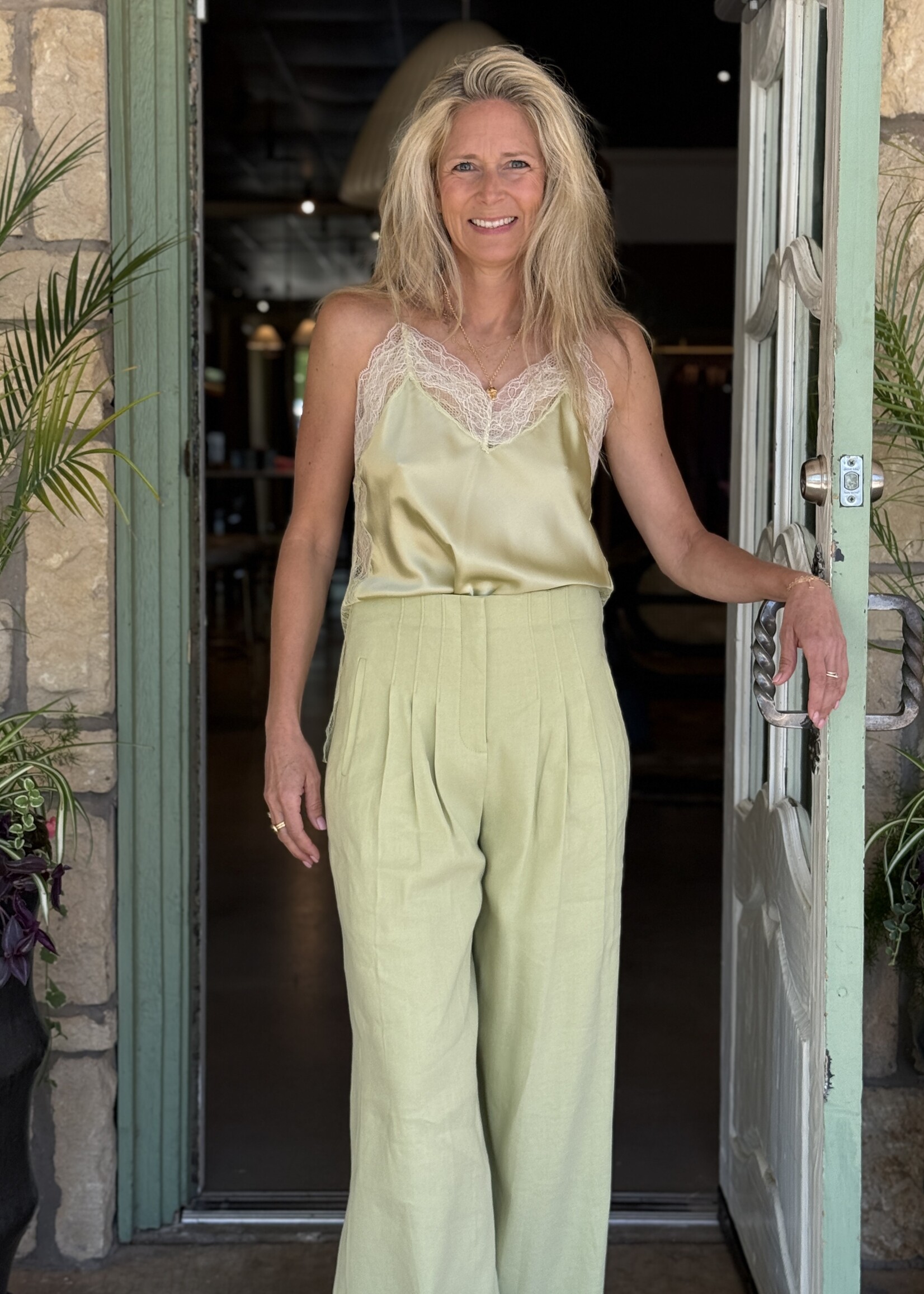 Veronica Beard Hoyt Wide-Leg Pant