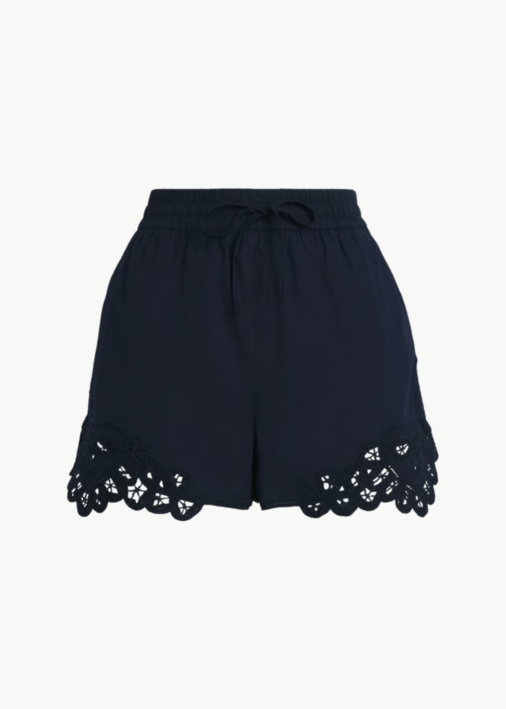 Veronica Beard Vivaldi Short w Embroidery