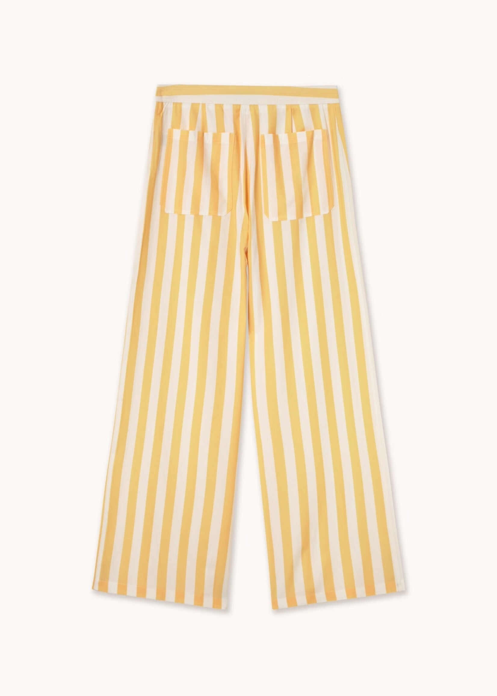 Tiny Big Sister Striped Pockets Pants