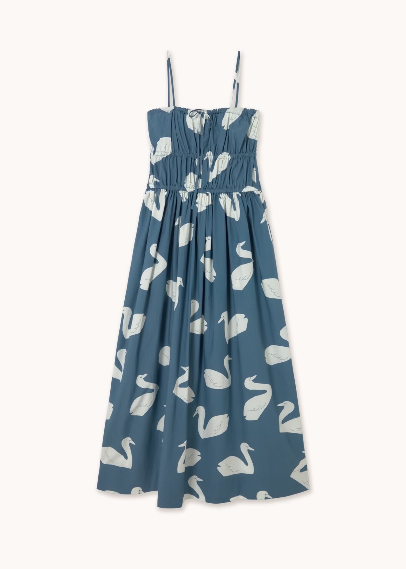 Tiny Big Sister Swans Straps Dress