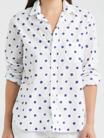 Frank & Eileen Silvio Large Blue Dots