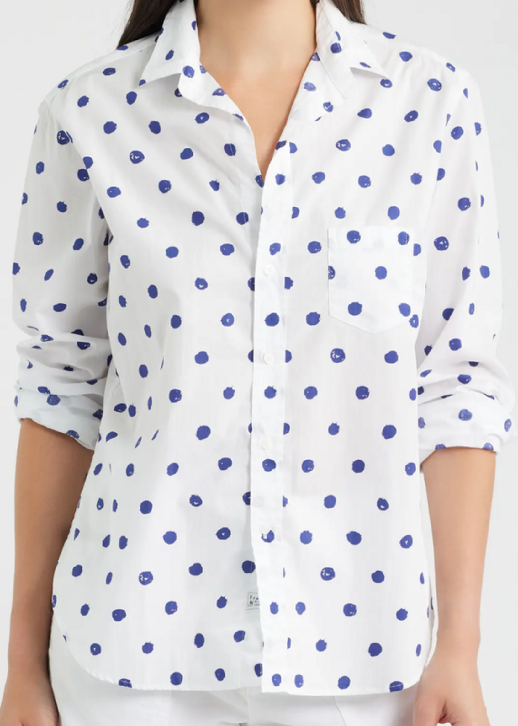 Frank & Eileen Silvio Large Blue Dots