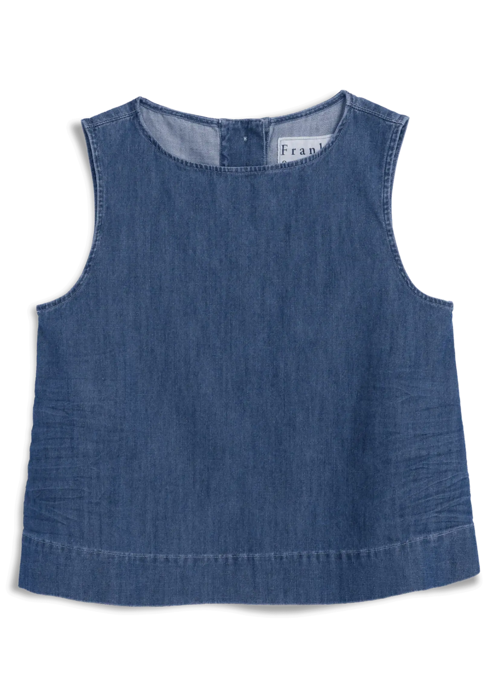 Frank & Eileen Shell Tank Indigo