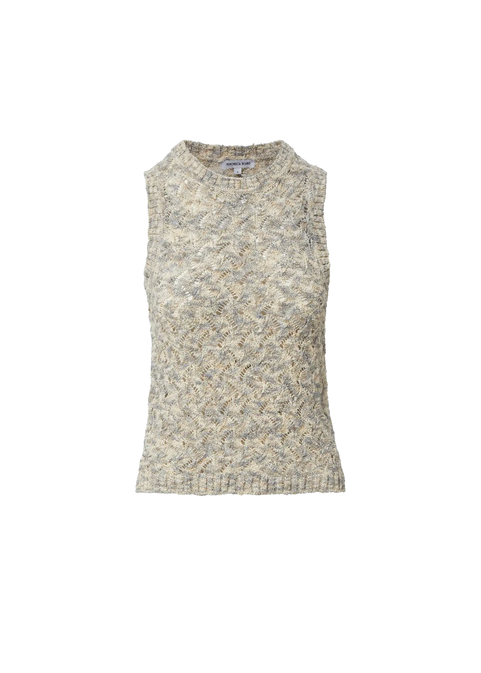 Veronica Beard Cropped Jerrel Knit Tank
