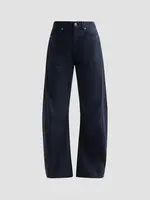 Veronica Beard Sloan High Rise Barrel Leg Pant