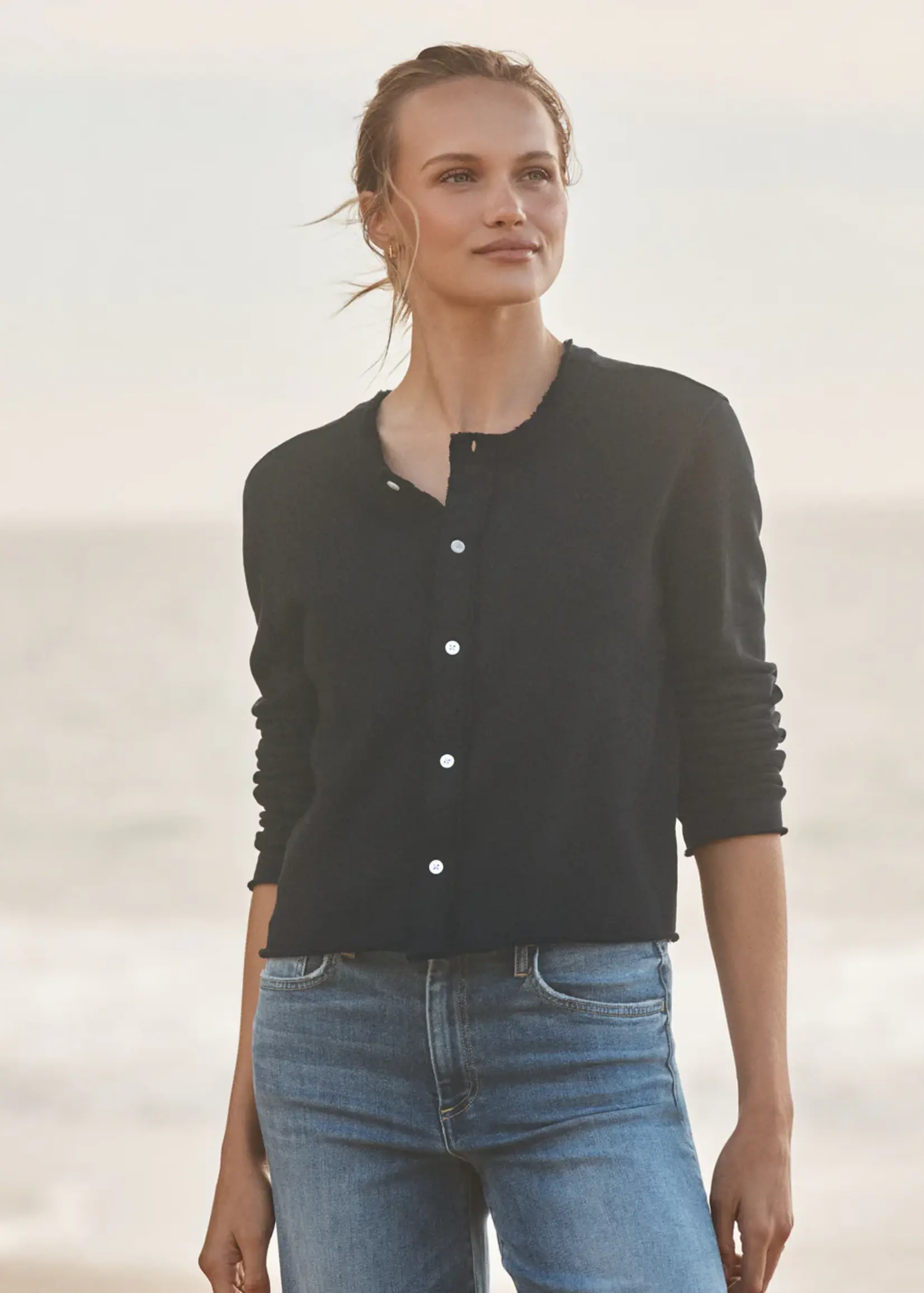 Frank & Eileen Jackie T-shirt Cardigan CLNY