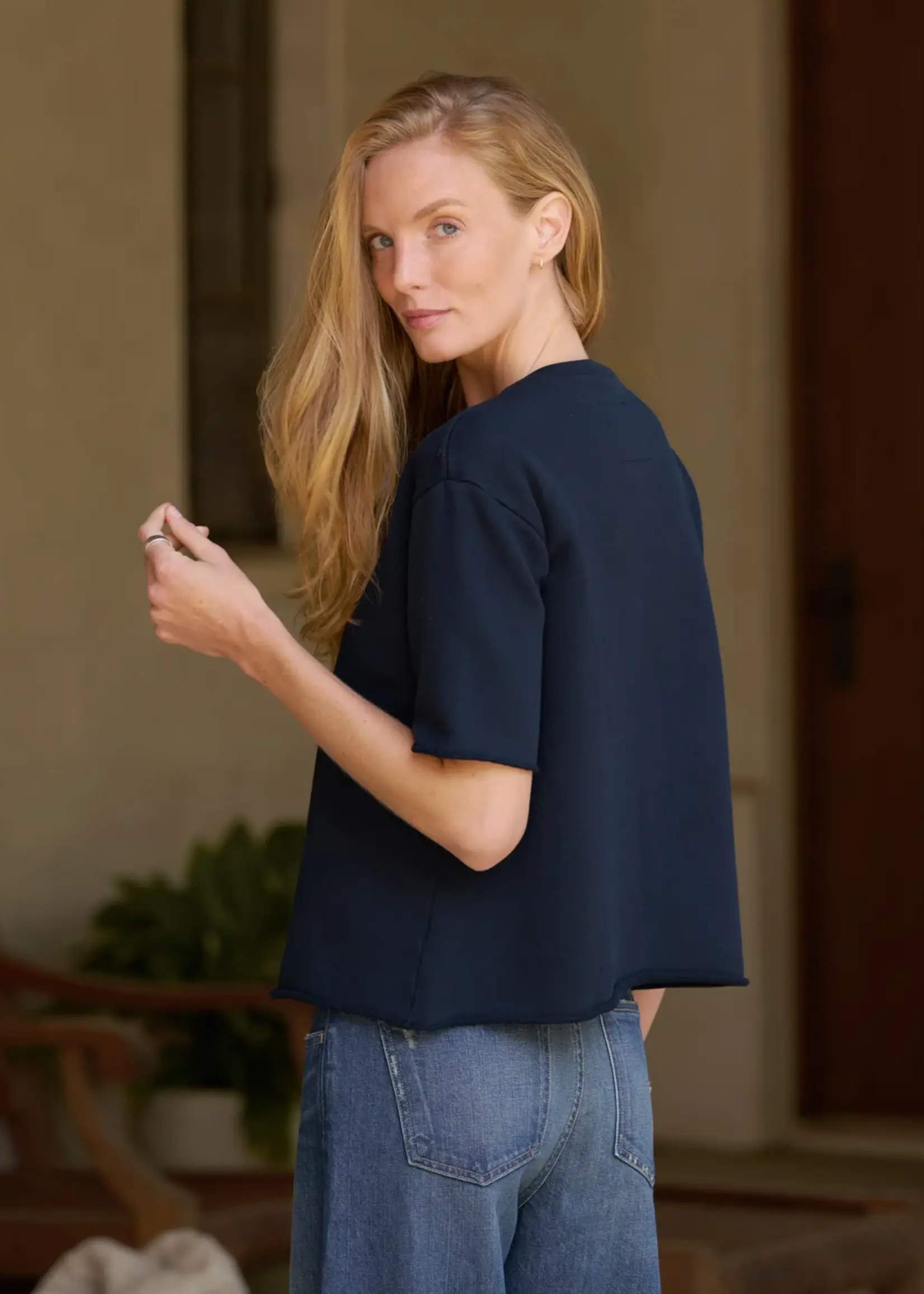 Frank & Eileen Perry- Crew SS Tee Triple Terry