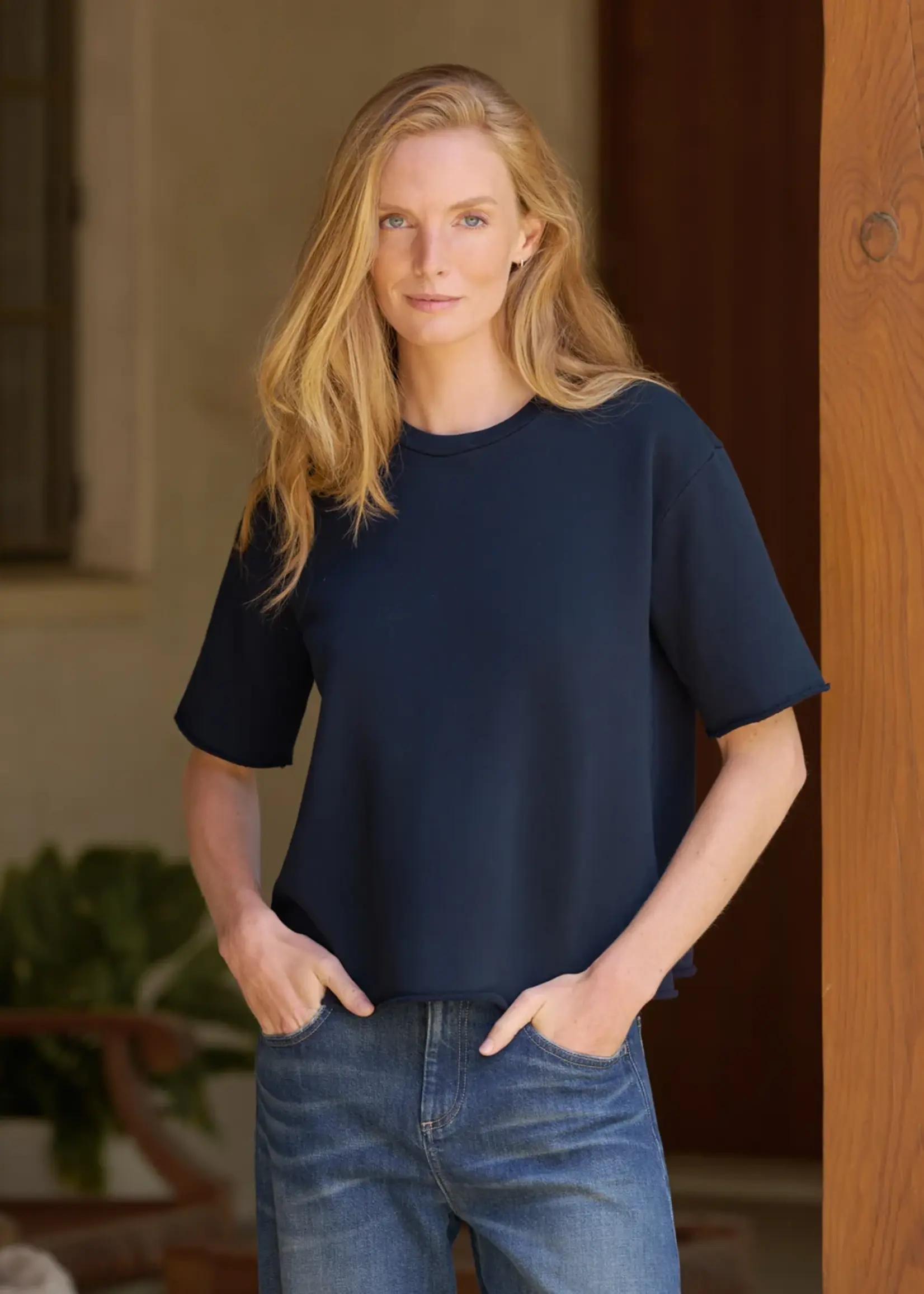 Frank & Eileen Perry- Crew SS Tee Triple Terry