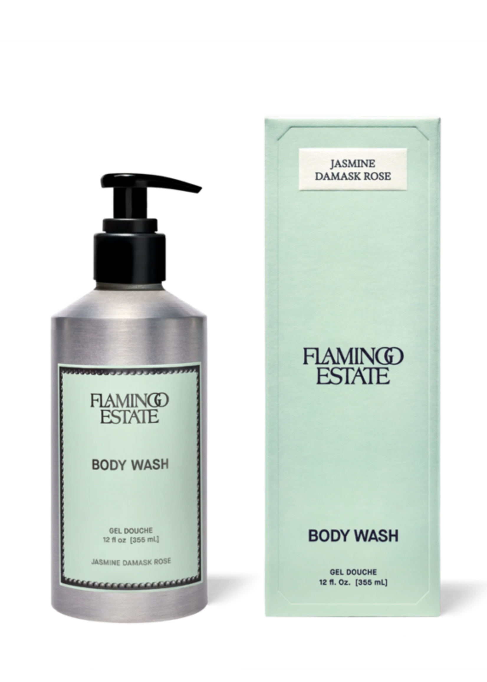 Flamingo Estate Jasmine Damask Rose Body Wash