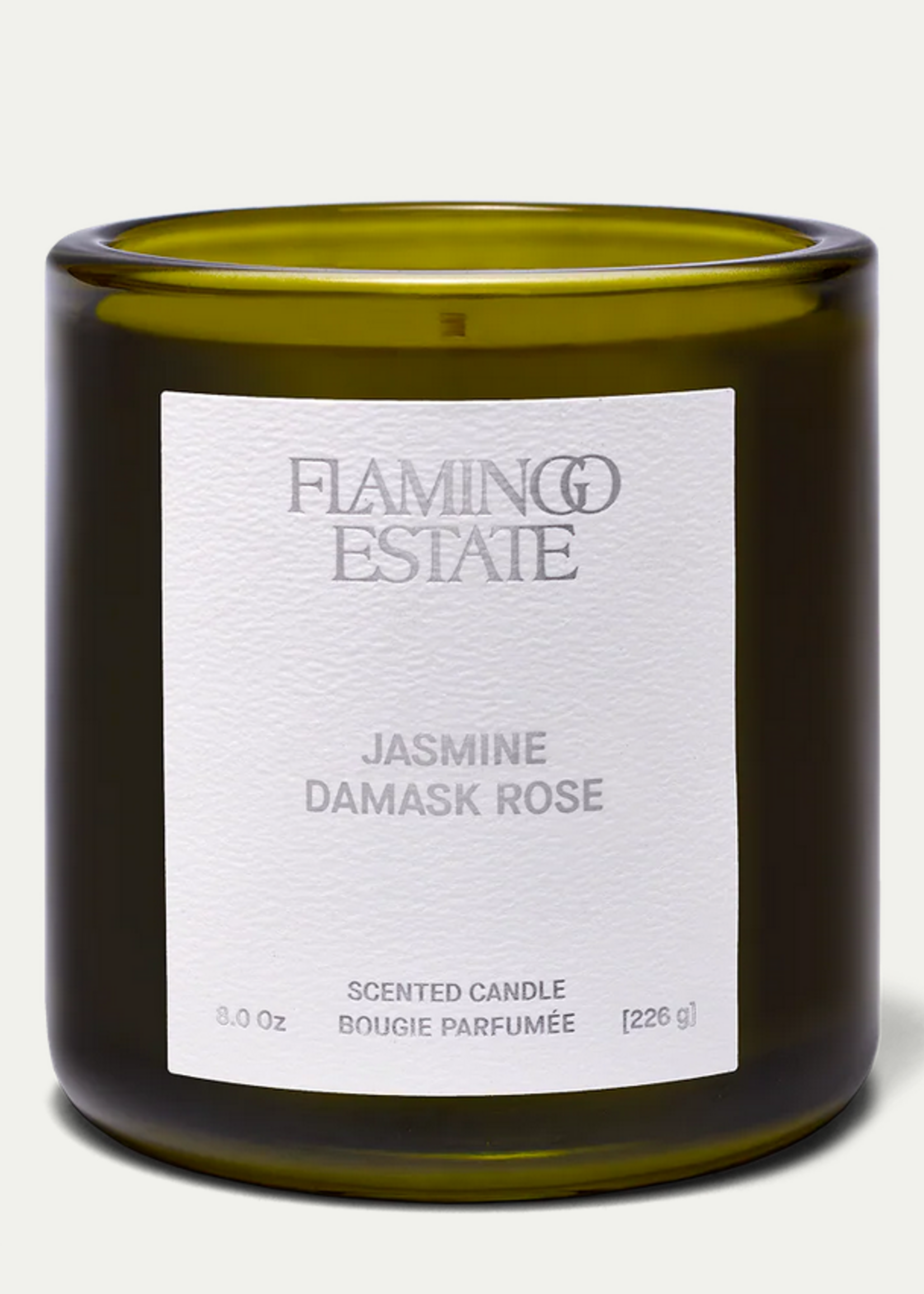 Flamingo Estate Jasmine Damask Rose Candle