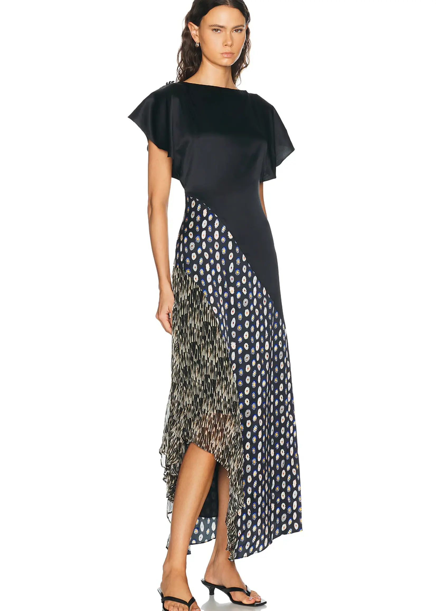Staud Fawn Silk Dress