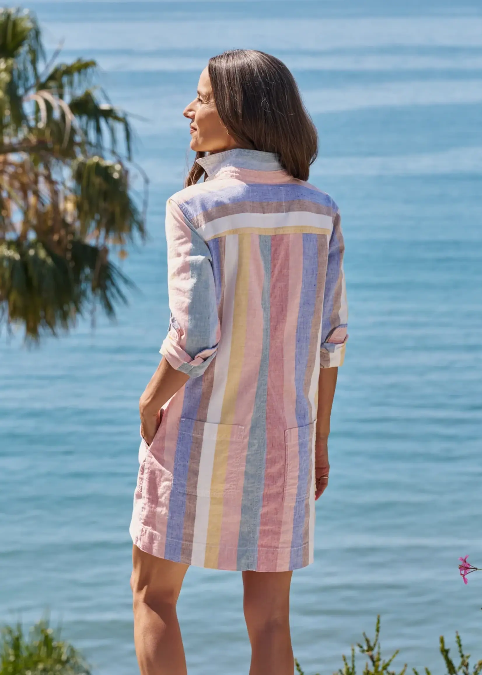 Frank & Eileen Ireland Dress Cabana Stripe