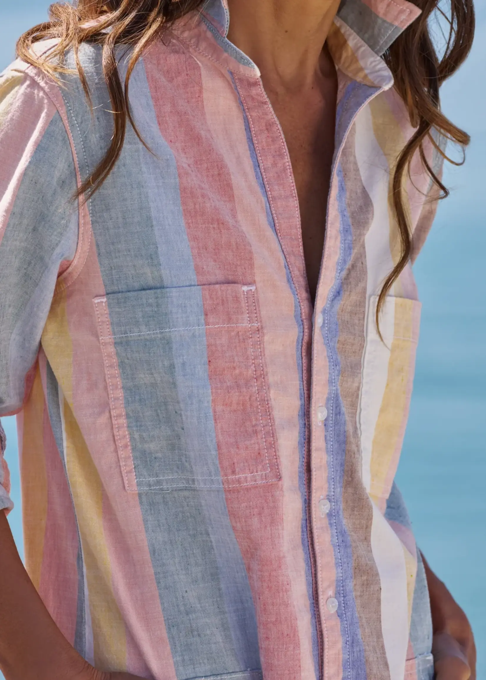 Frank & Eileen Ireland Dress Cabana Stripe