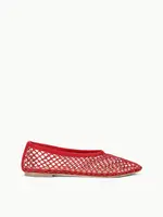 Staud Alba Ballet- Red Netting