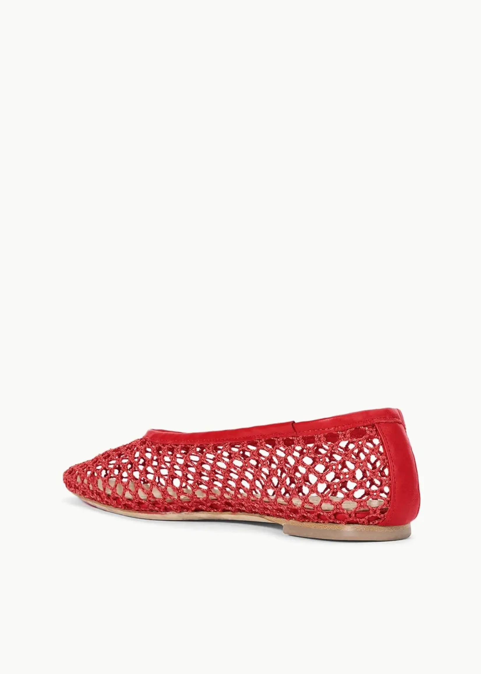 Staud Alba Ballet- Red Netting