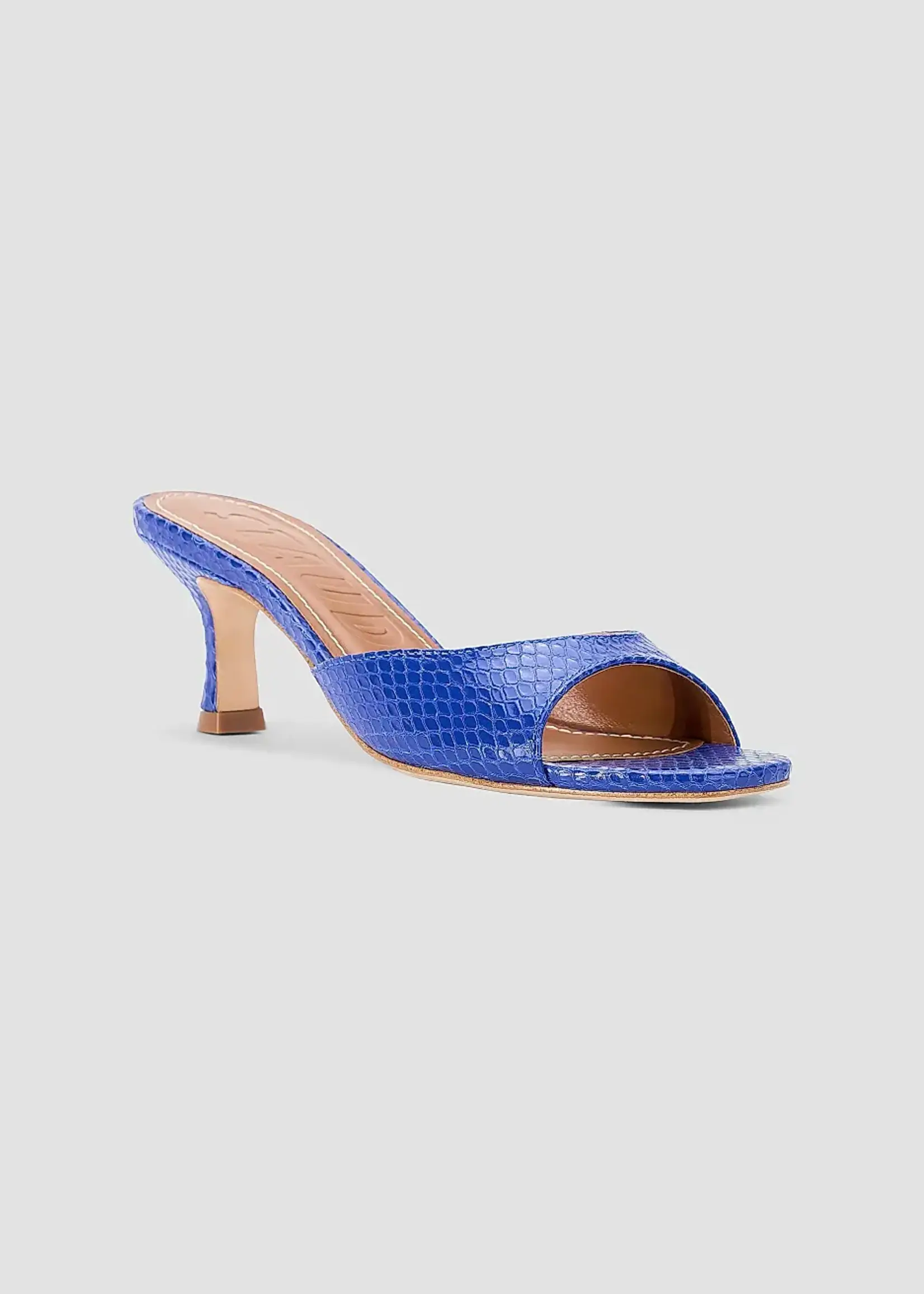 Staud Brigitte Mule- Cobalt