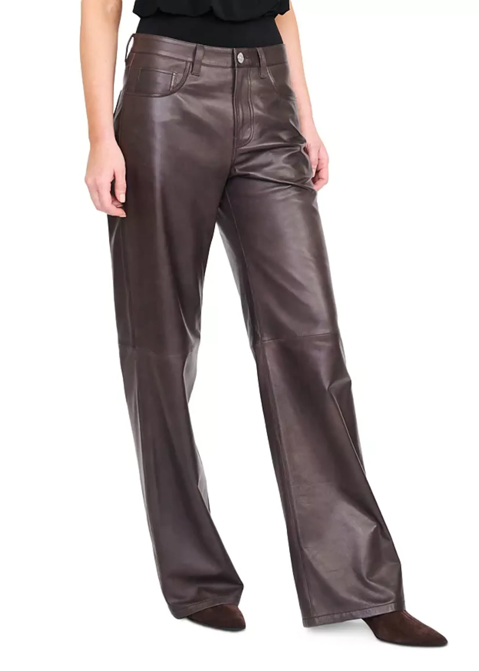 Staud Gus Leather Pant