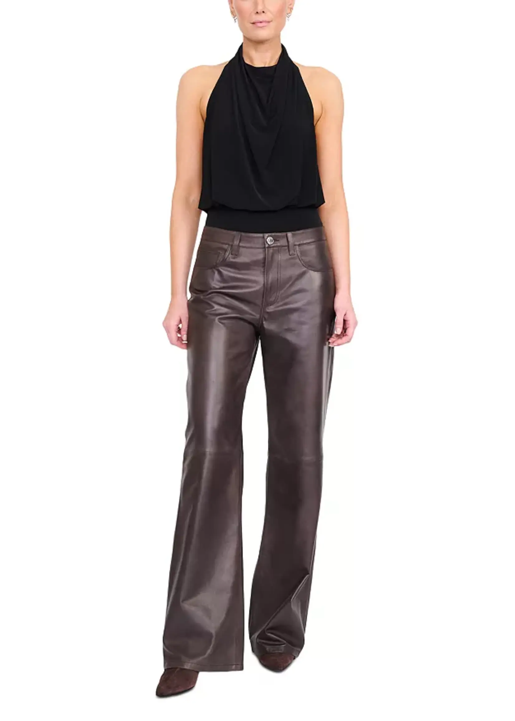 Staud Gus Leather Pant